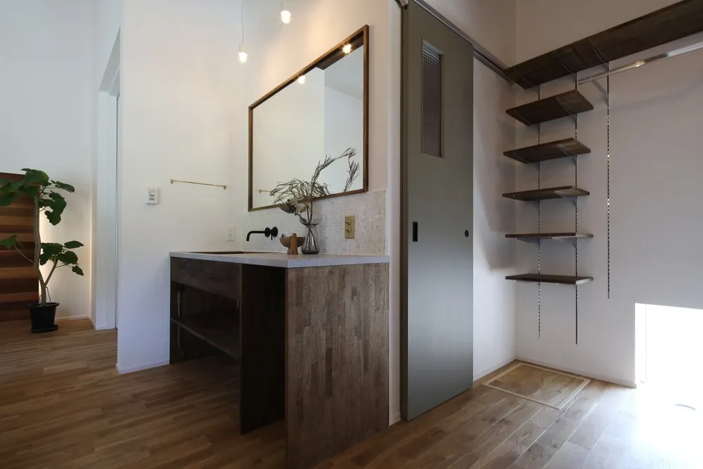 洗面のデコレーション